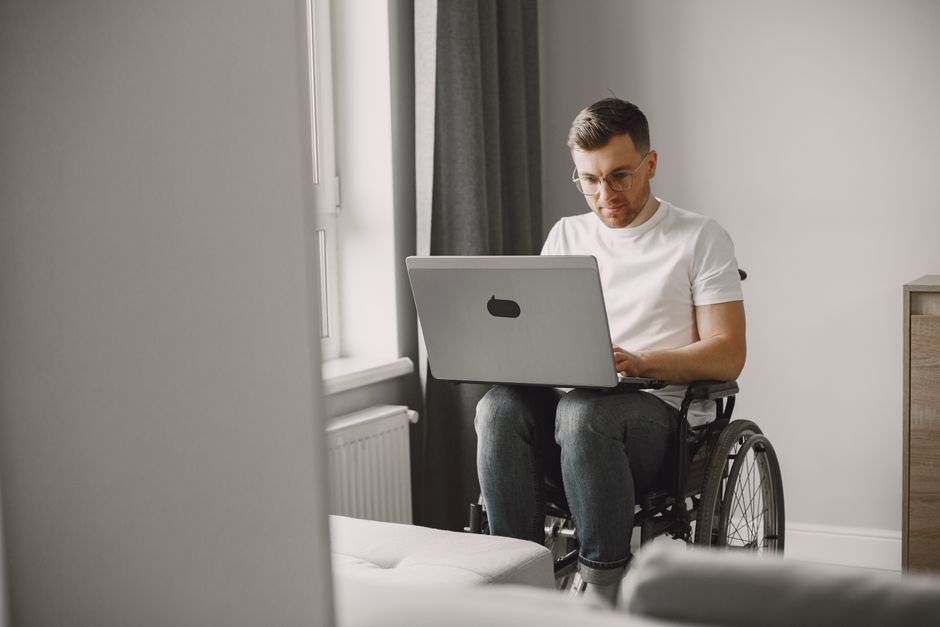 Person with a disability checking Canada Disability Benefit eligibility online