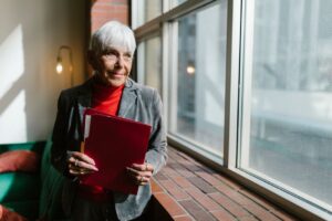 Older adult starting a part-time community service job through SCSEP