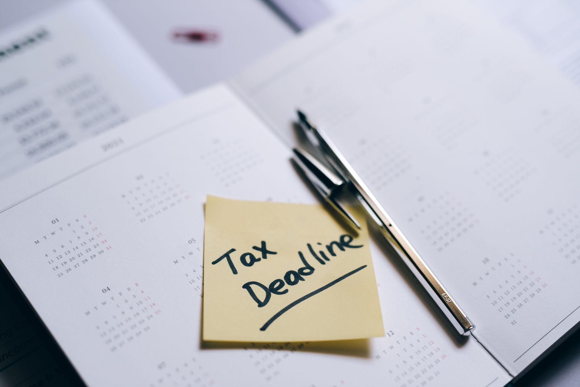 Calendar with a circled deadline reminder for a Social Security death benefit claim