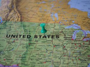 US map highlighting states that don't tax Social Security benefits in 2026