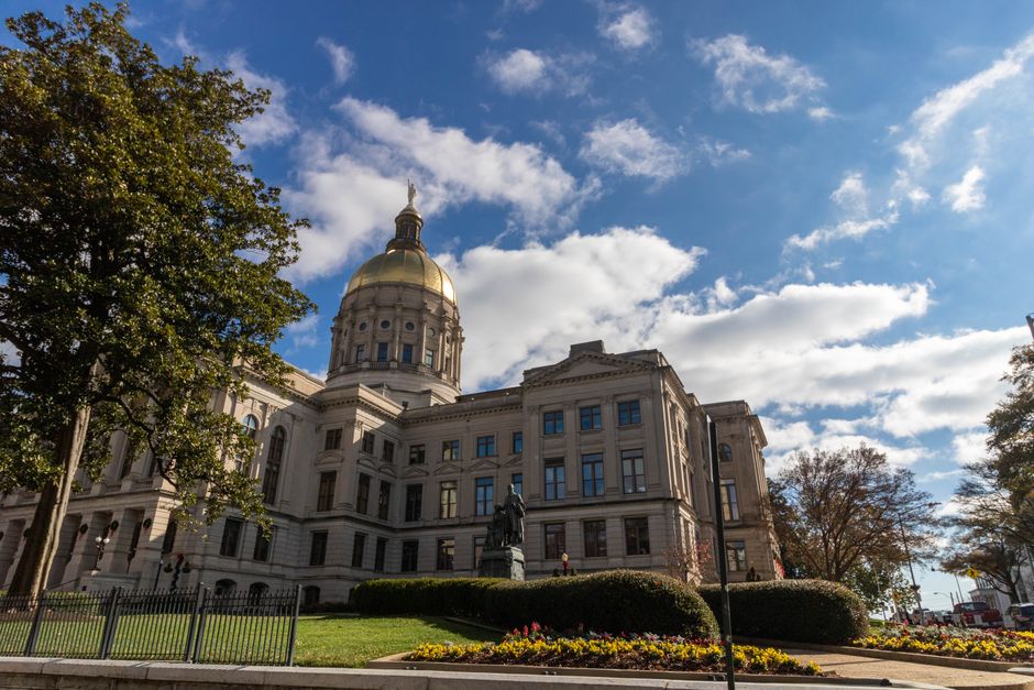 Georgia State Capitol building exterior